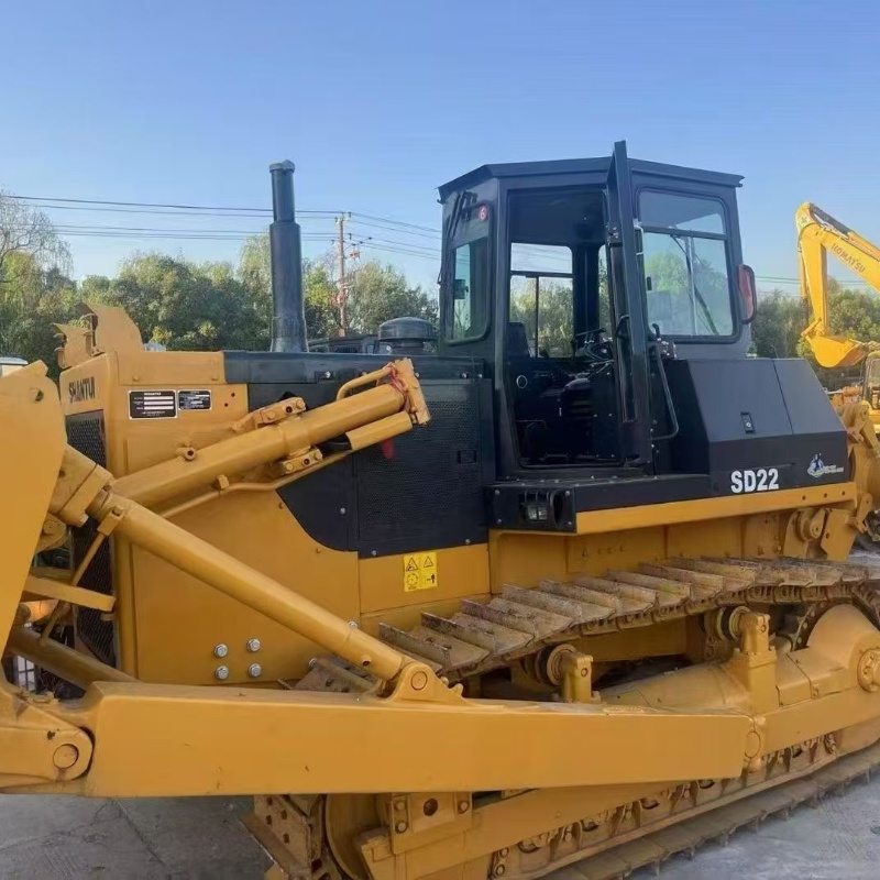 Bulldozer Shantui usado, equipo probado en el sitio