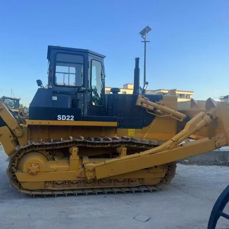 Bulldozer Shantui usado, equipo probado en el sitio