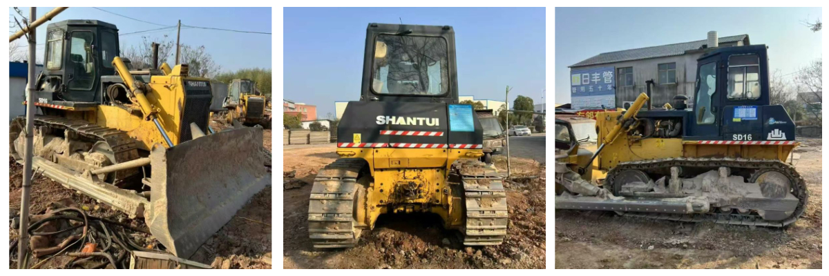 Trator de rastos Shantui SD16AA com rastos ininterruptos
