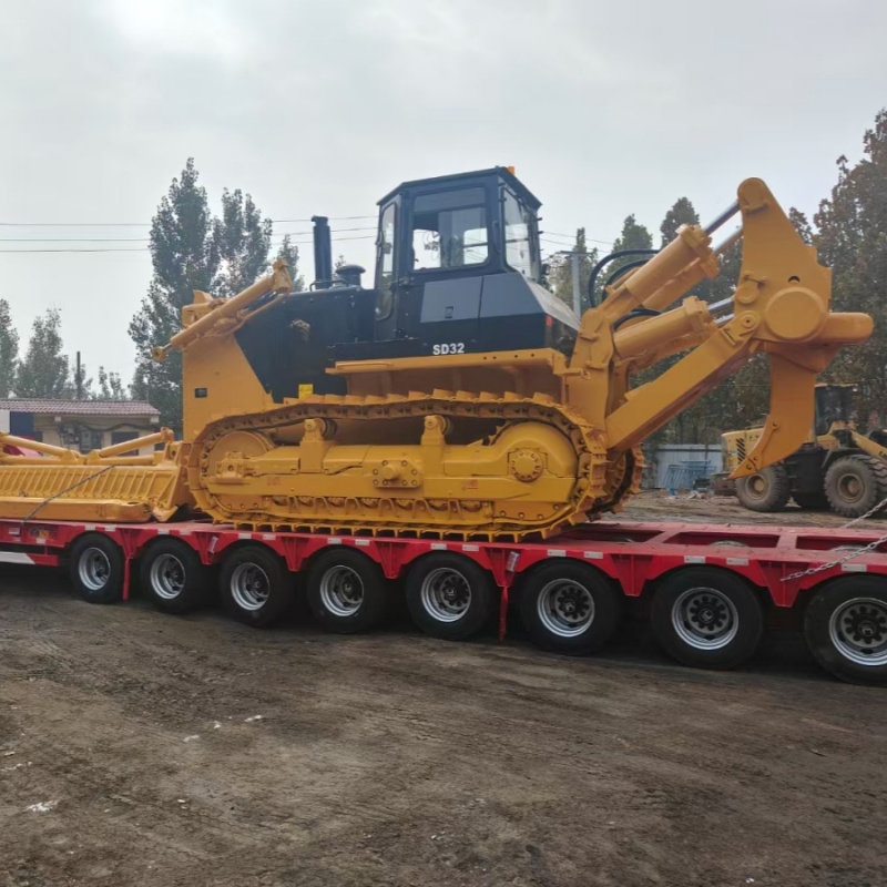 Trator de rastos Shantui usado 320 recondicionado, excelente