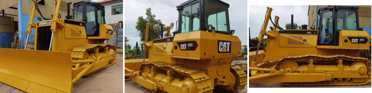 Trator de rastos Caterpillar D6 usado, 600 horas. jpg