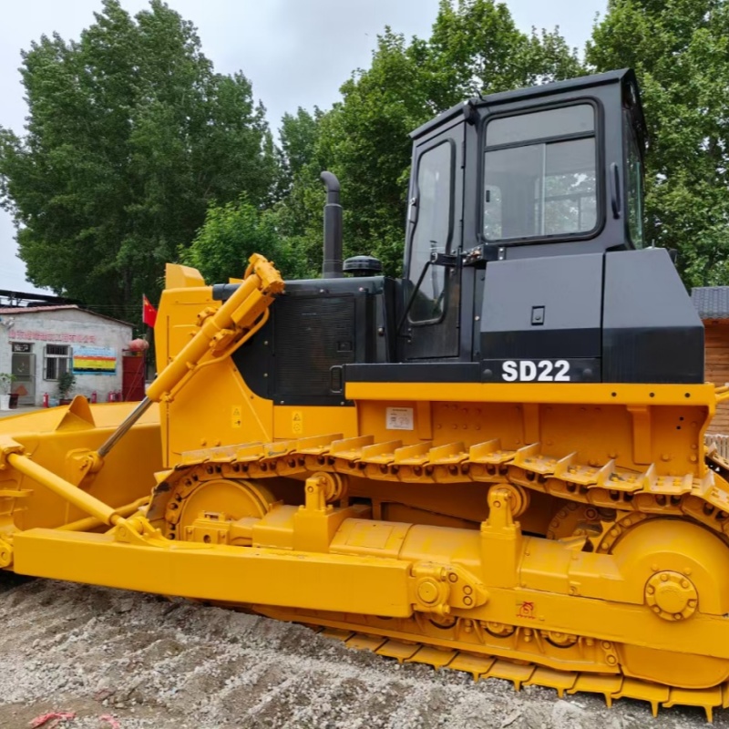 Large Caterpillar Bulldozers