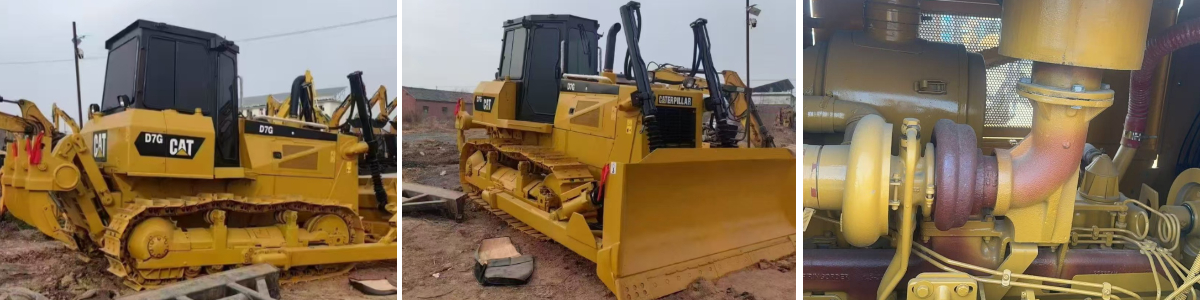 Trator de rastos Caterpillar D7G usado, uma escolha fiável. jpg
