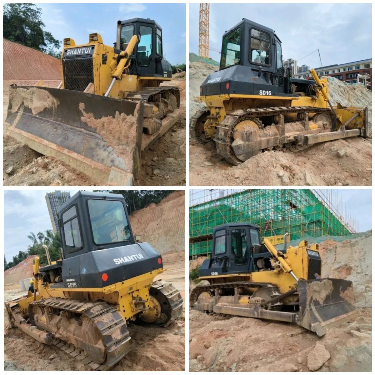 Shantui SD16 Dozer Nilai Pergerakan Bumi Boleh Dipercayai Shantui SD16 Dozer Nilai Pergerakan Bumi Boleh Dipercayai