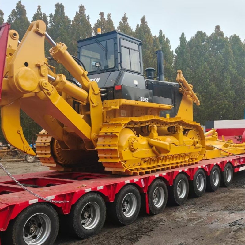 Trator de rastos Shantui usado 320 recondicionado, excelente