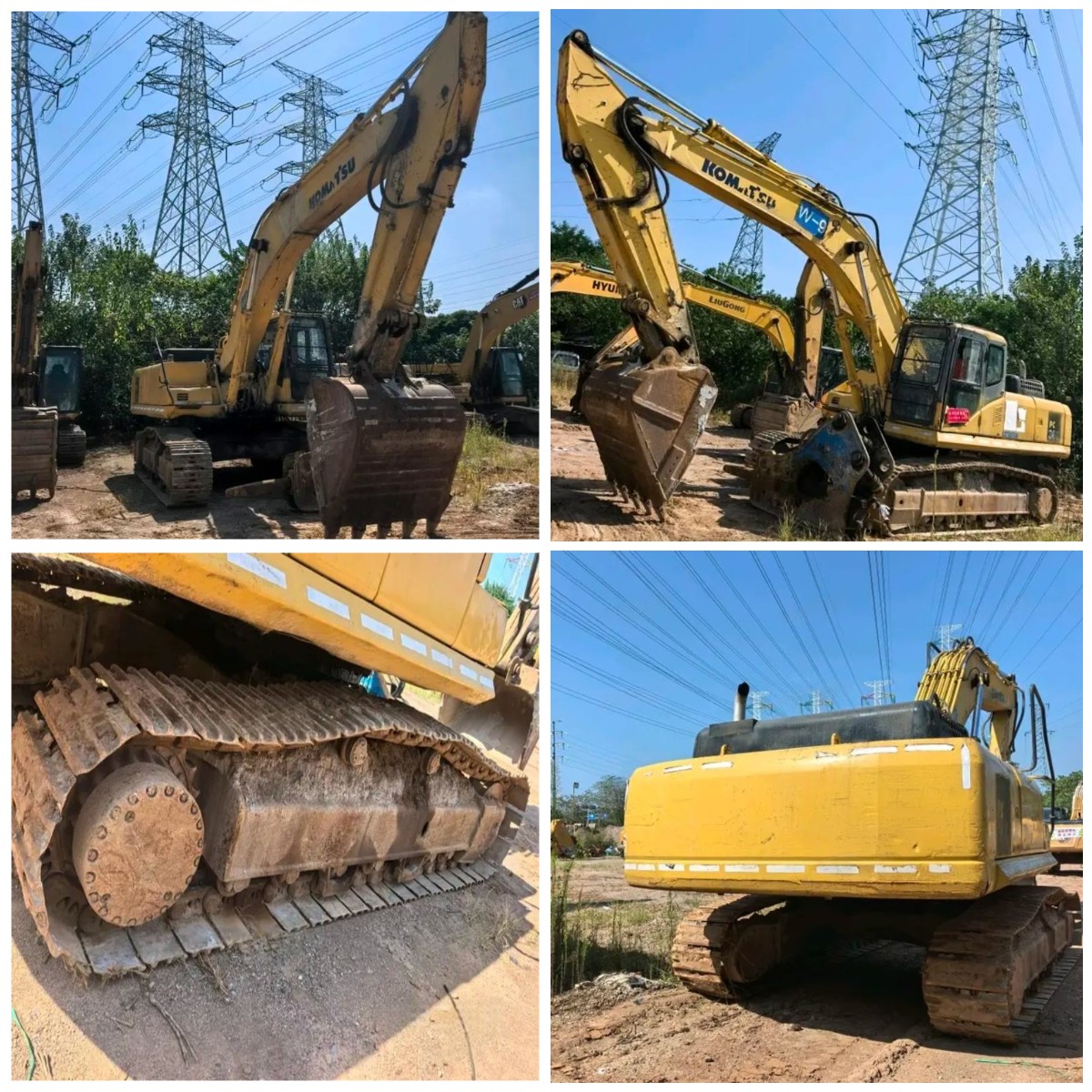 Escavadora Komatsu PC360-7 usada