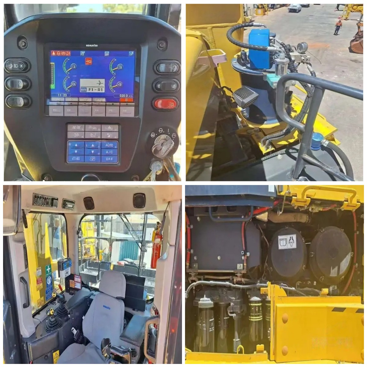 جرافة التعدين كوماتسو D375A-5 موديل 2023 لأفريقيا