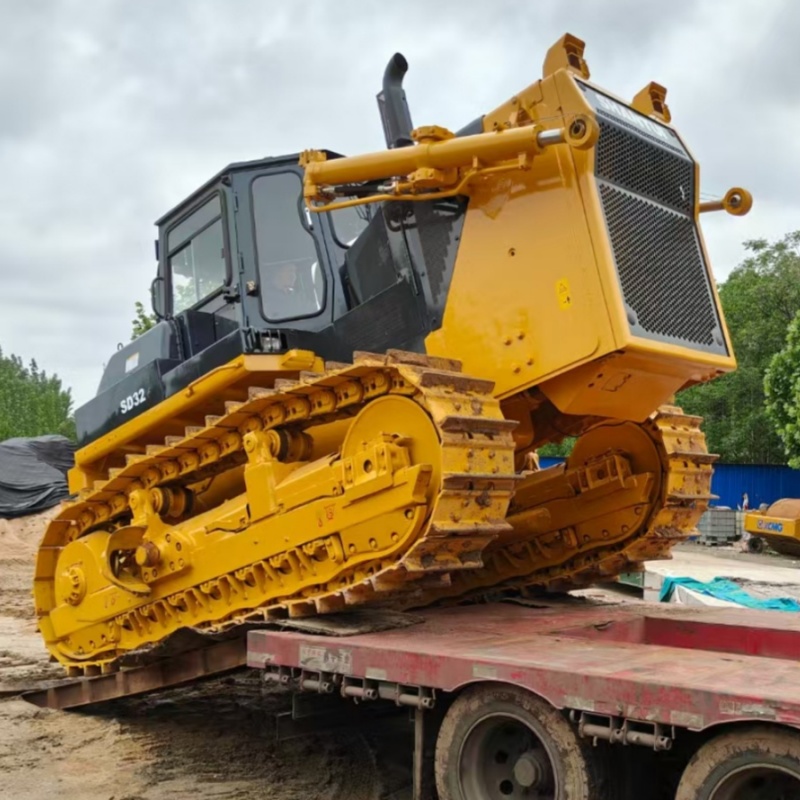 Large Caterpillar Bulldozers