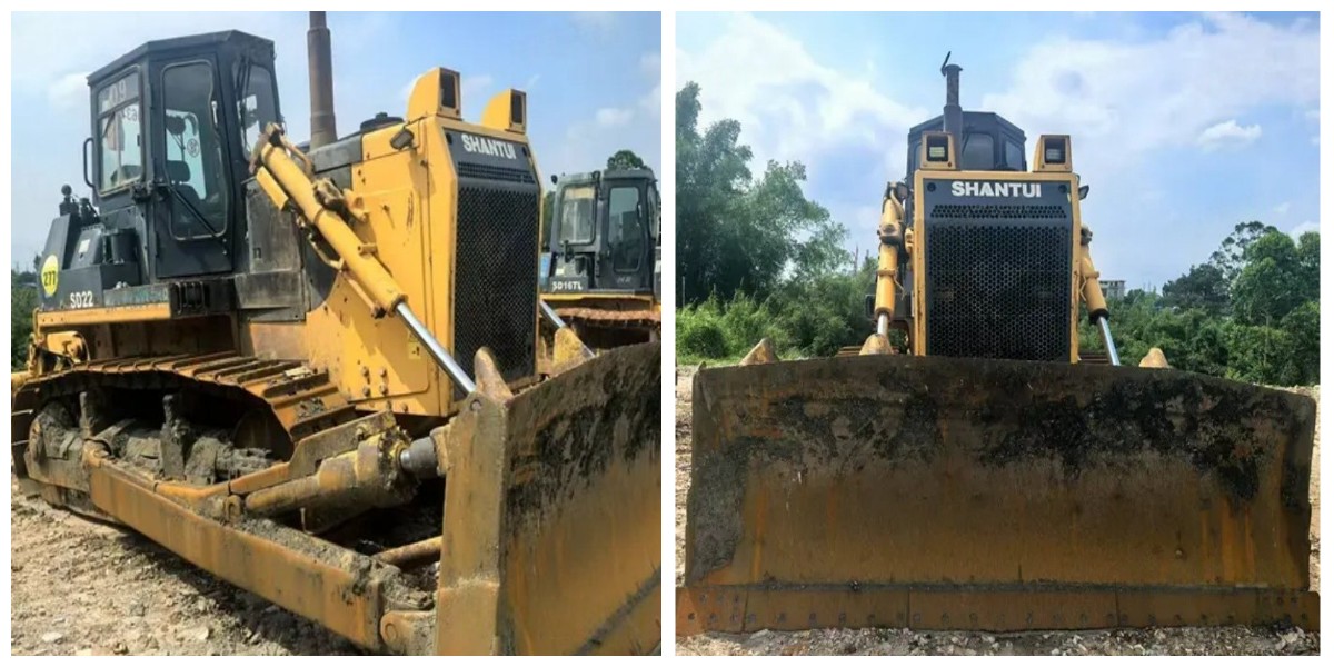 Shantui Menggunakan Jentolak Kuasa Gerak Bumi Boleh Dipercayai