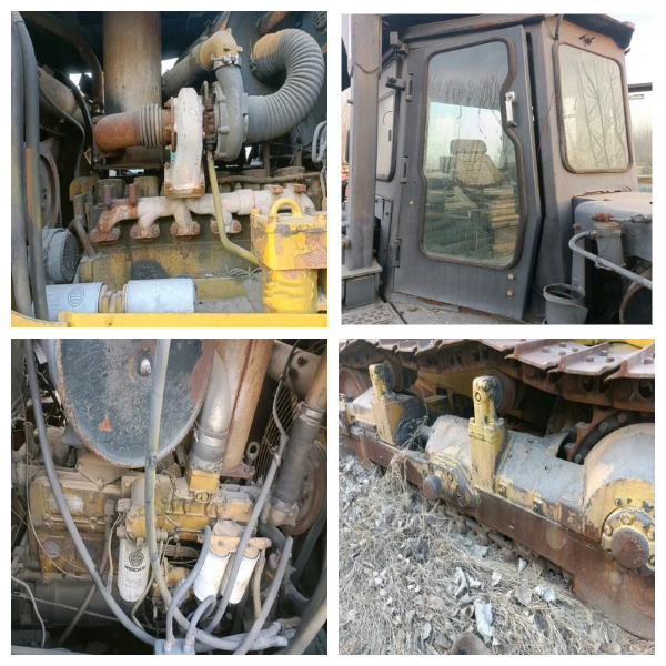 Tratores SHANTUI SD22 para limpeza de terrenos com baixa carga horária