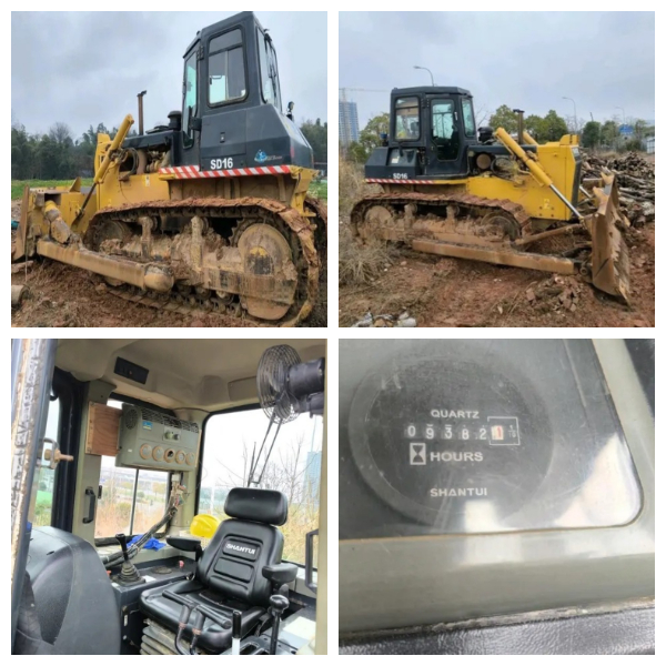 Tratores Shantui SD16 recondicionados em conformidade com a norma ISO