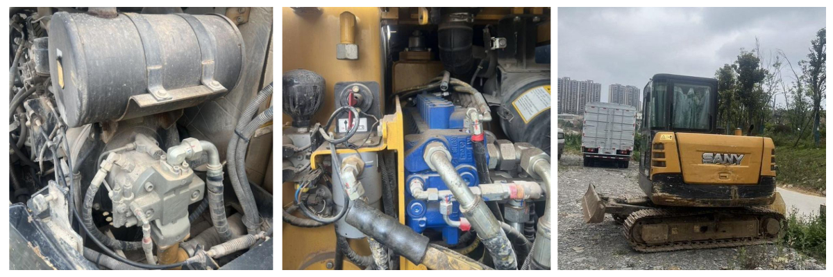 حفارة SANY SY55 صغيرة الحجم معتمدة ومستعملة حفارة SANY SY55 صغيرة الحجم معتمدة ومستعملة