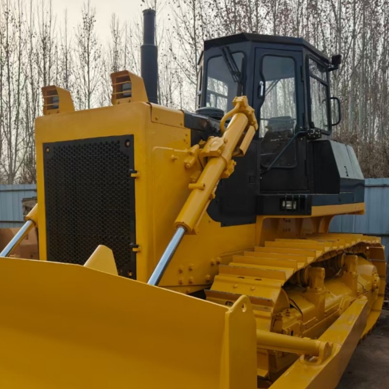 Trator de rastos Shantui 220 usado renovado para nigerianos