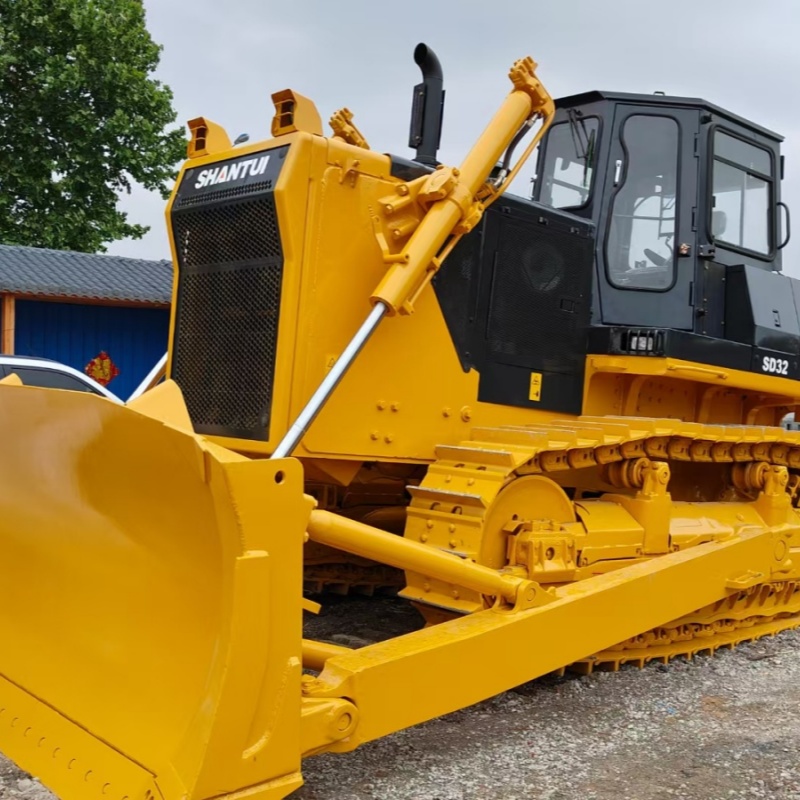 Large Caterpillar Bulldozers