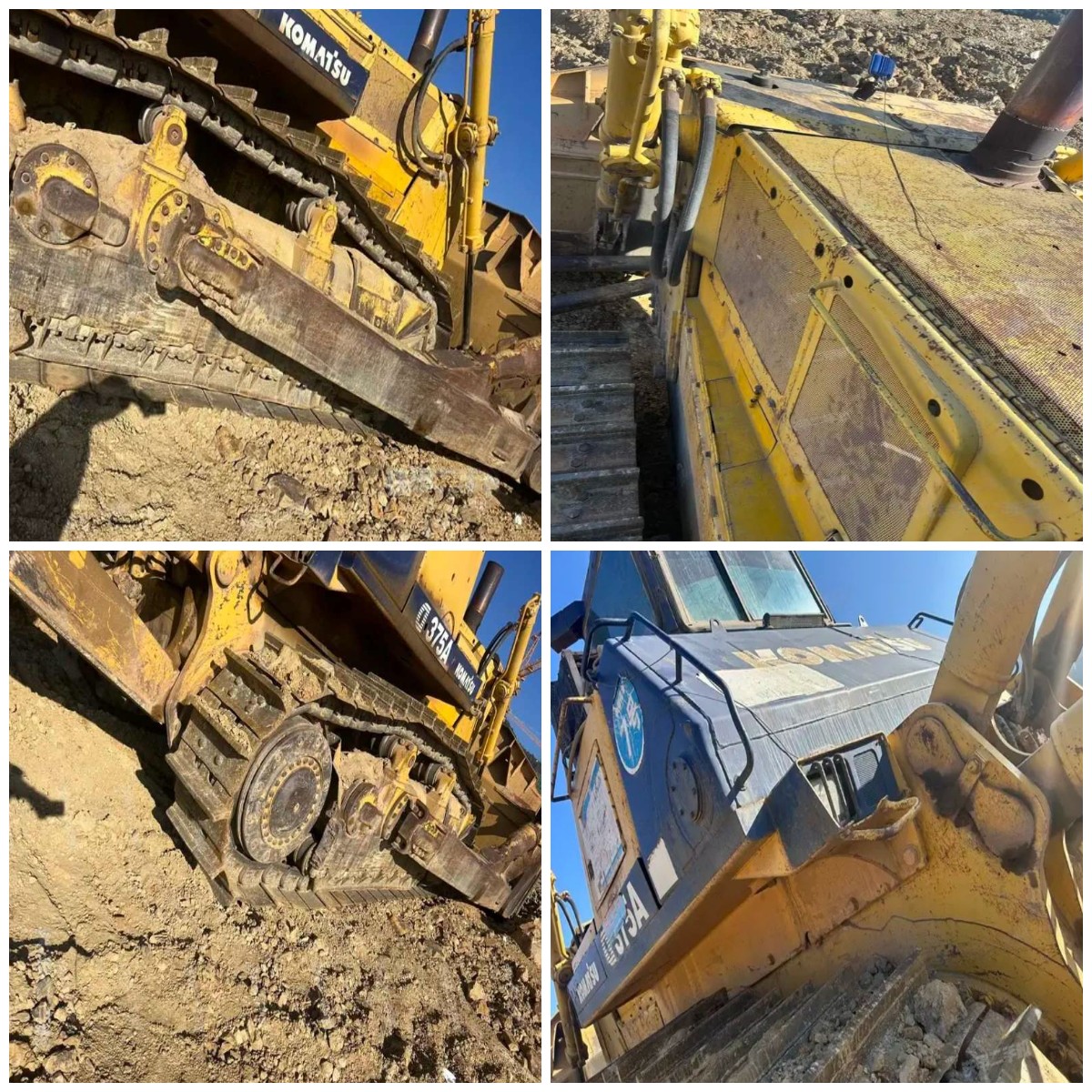 2008 Komatsu D375A-6 Crawler Dozer Africa