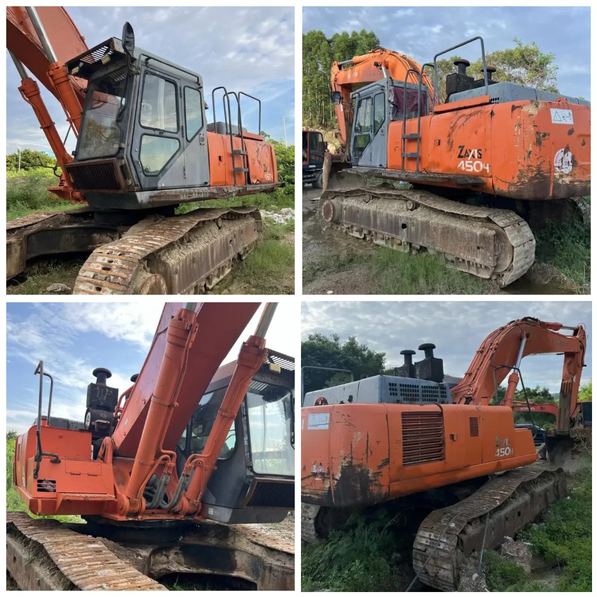 Escavadora Hitachi ZX450-6 – Elevadora Pesada Comprovada em África