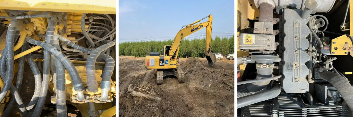 حفارة PC200 منخفضة السرعة