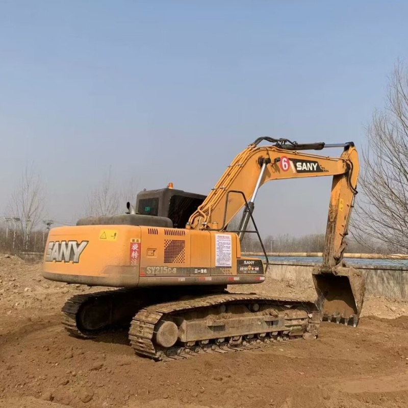 Sany Used Excavator SY215 Pilihan Boleh Dipercayai untuk Pembinaan Afrika