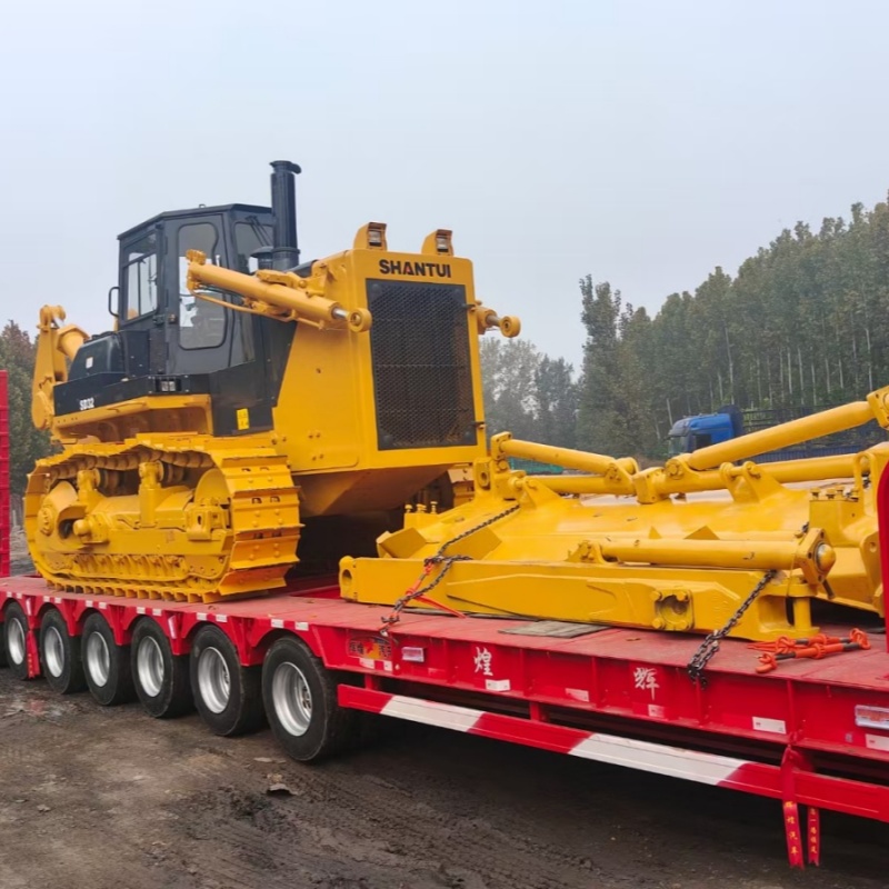 Trator de rastos Shantui usado 320 recondicionado, excelente