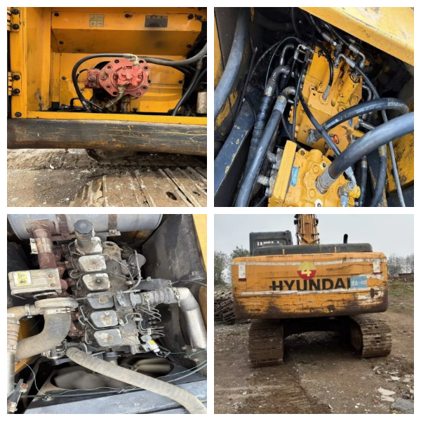 Escavadoras Hyundai R215-7C usadas e atualizadas