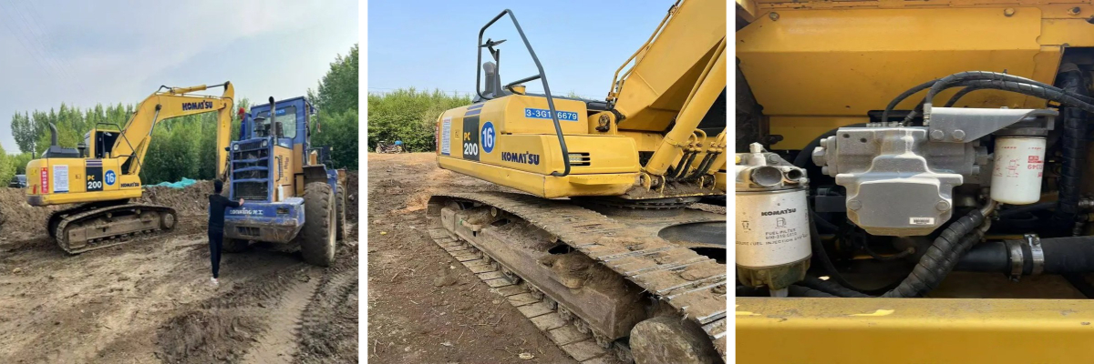 حفارة PC200 منخفضة السرعة