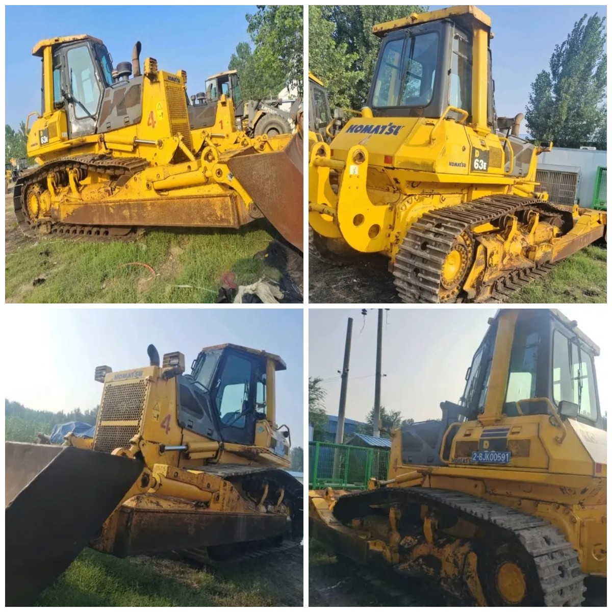 Komatsu D65E-12 Dozer – Terraplenagem pronta para África