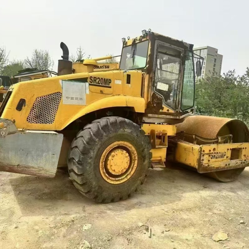 Rodillo compactador usado Shantui