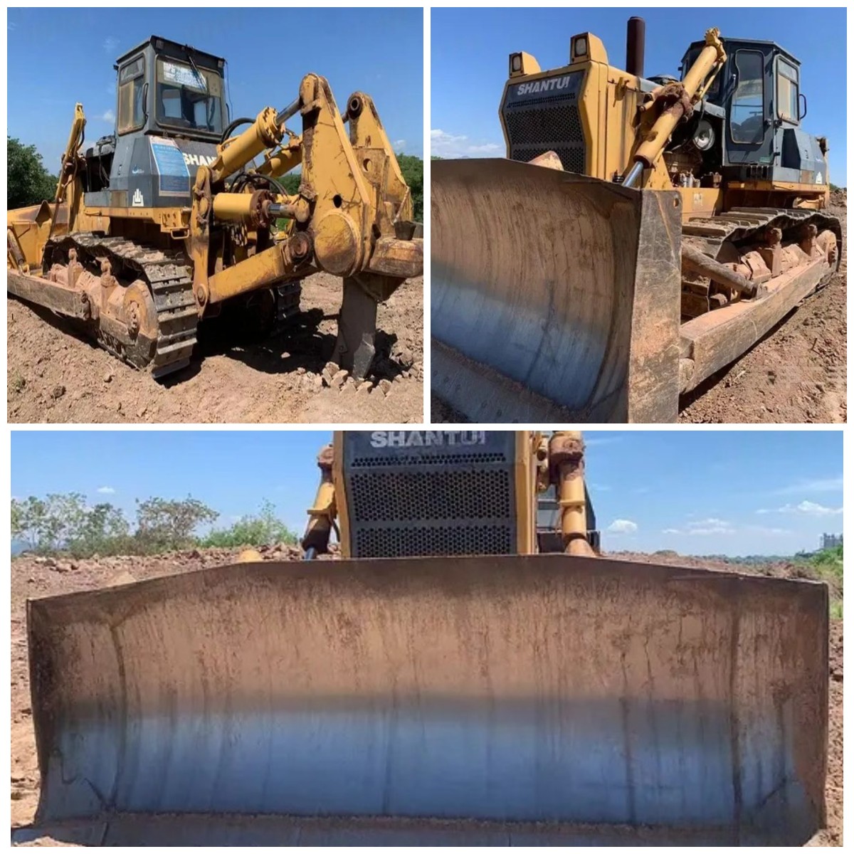 Bulldozer Shantui SD32 : solution de terrassement robuste