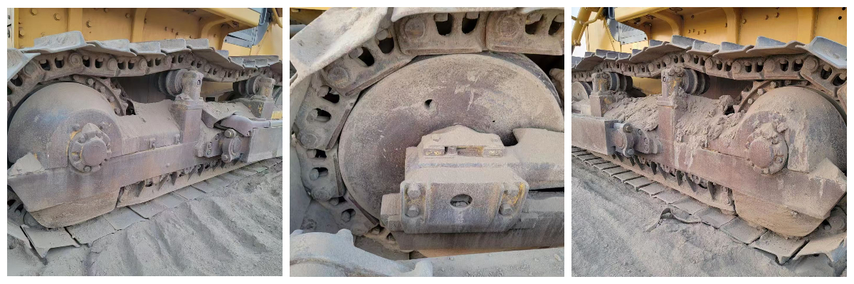 Trator de rastos com suporte local Trator de rastos com suporte local