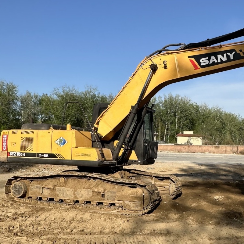 Máquinas de construção de escavadoras usadas SANY