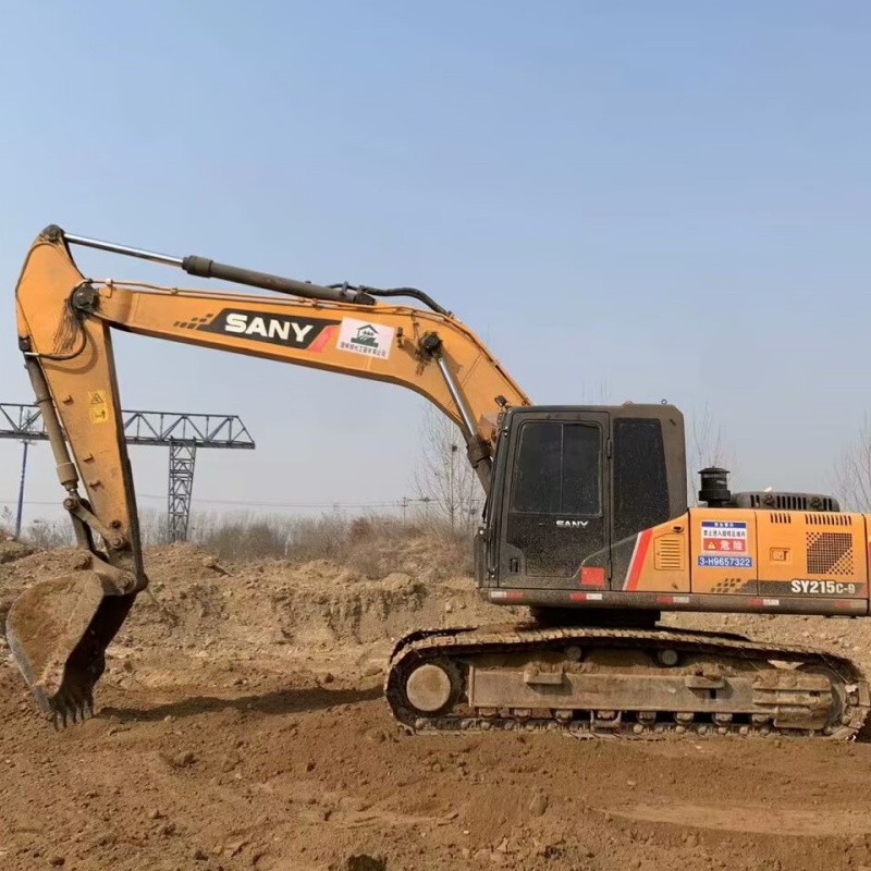 Sany Used Excavator SY215 Pilihan Boleh Dipercayai untuk Pembinaan Afrika