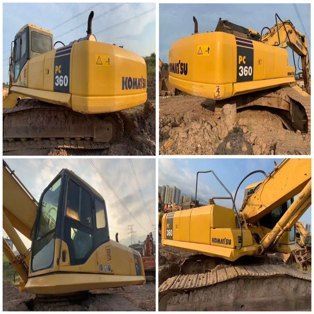 Escavadora Komatsu PC360-7 2013 usada