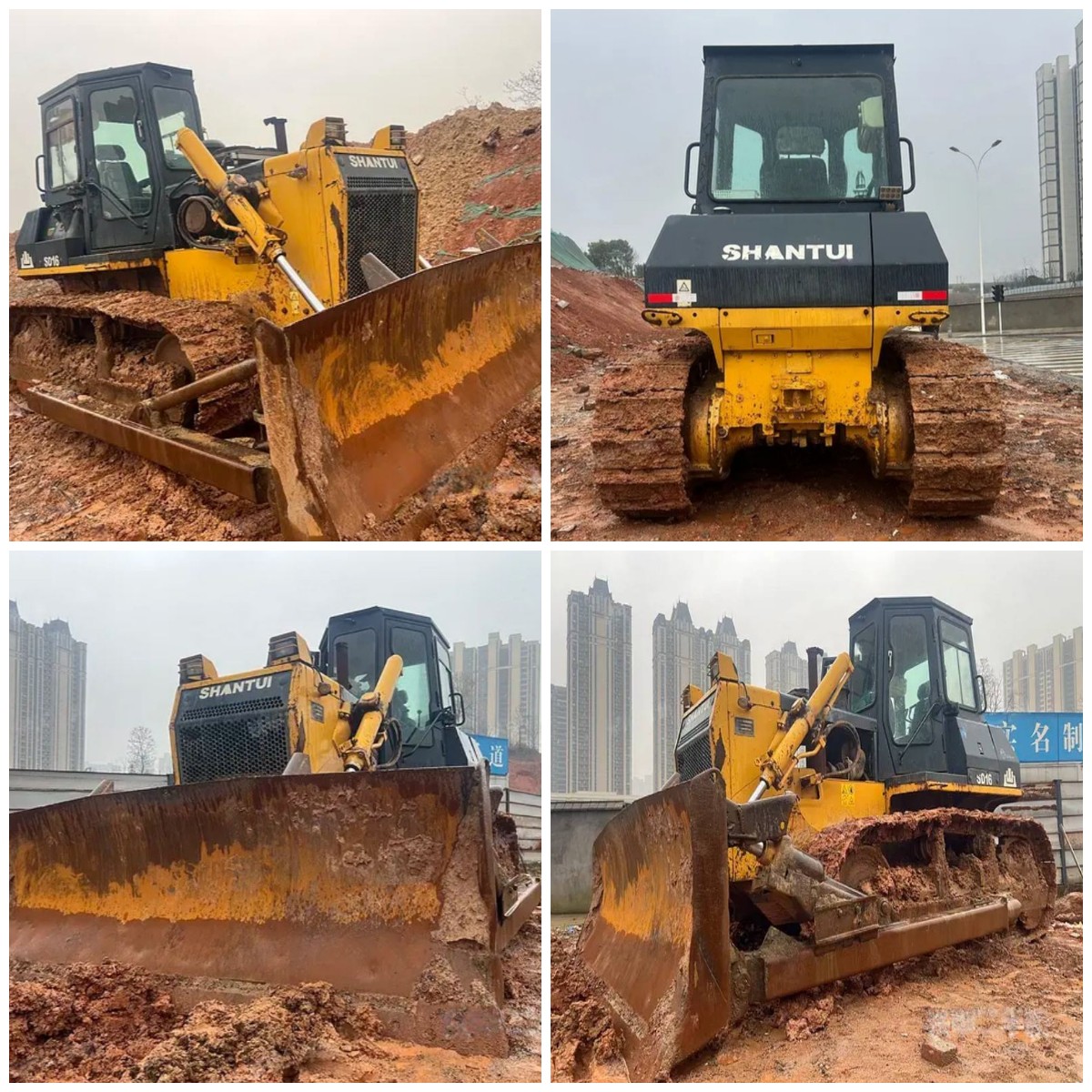 Se vende excavadora estándar Shantui SD16