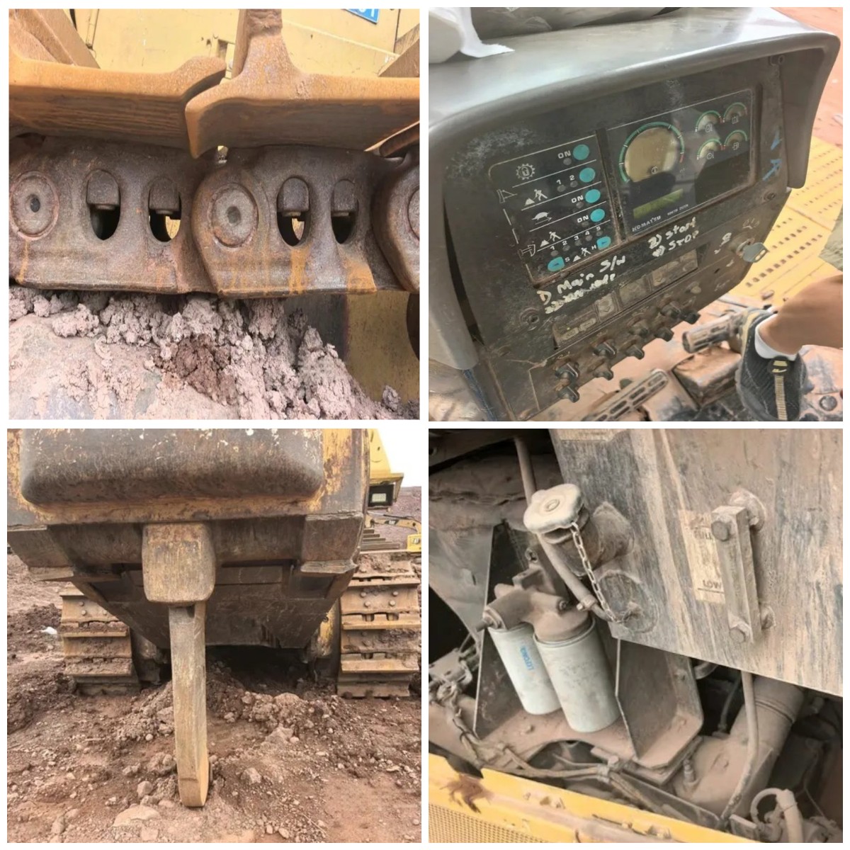 جرافة كوماتسو D475A-5 مُجددة موديل 2010