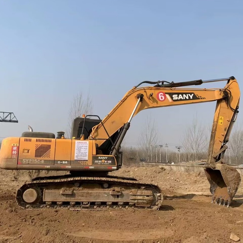 Sany Used Excavator SY215 Pilihan Boleh Dipercayai untuk Pembinaan Afrika
