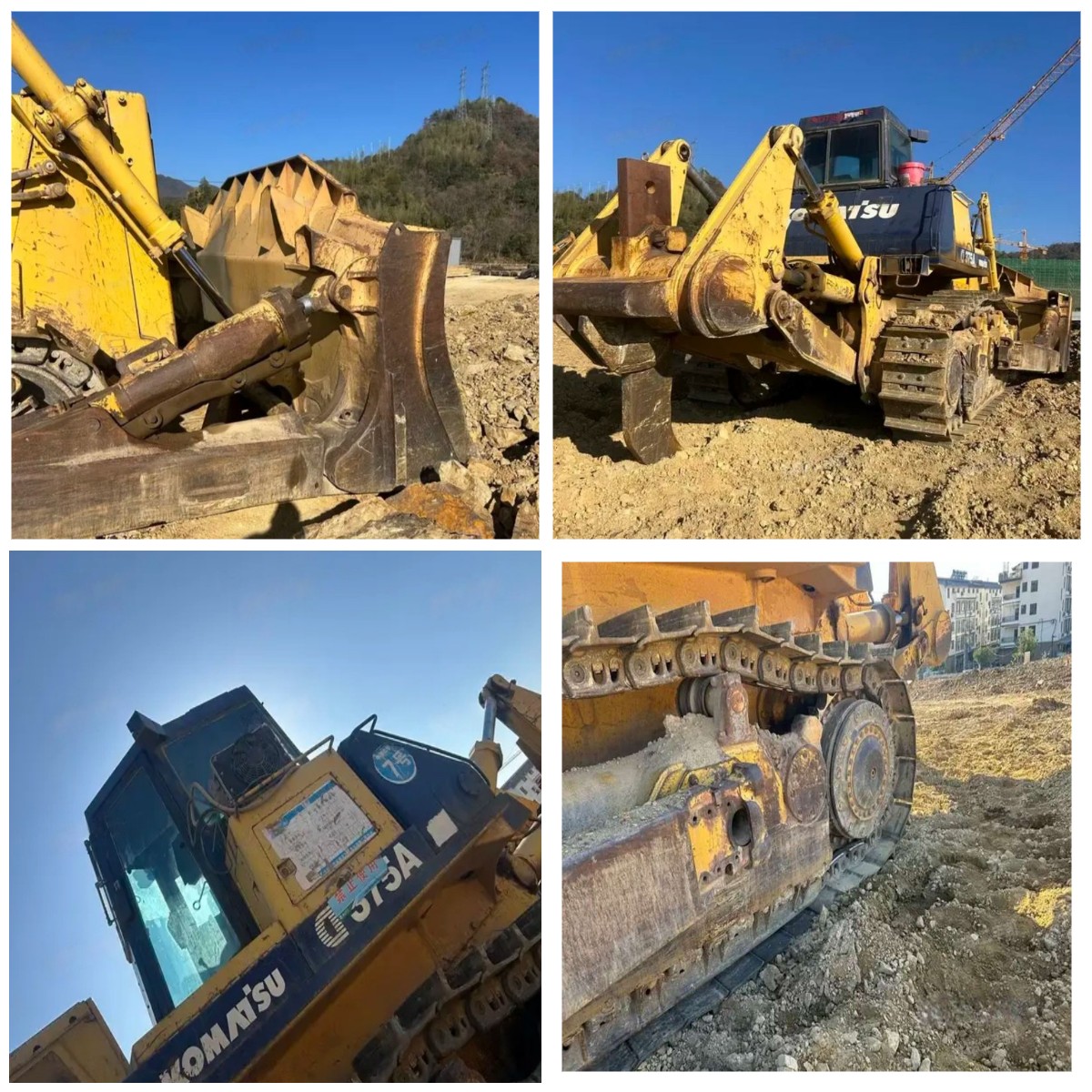 2008 Komatsu D375A-6 Crawler Dozer Africa