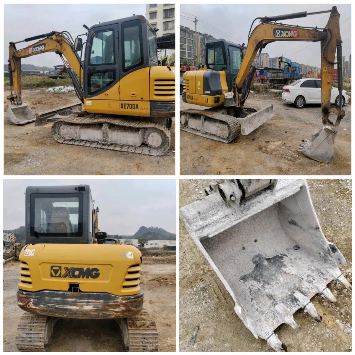 2021 XCMG XE60DA Used Excavator Africa