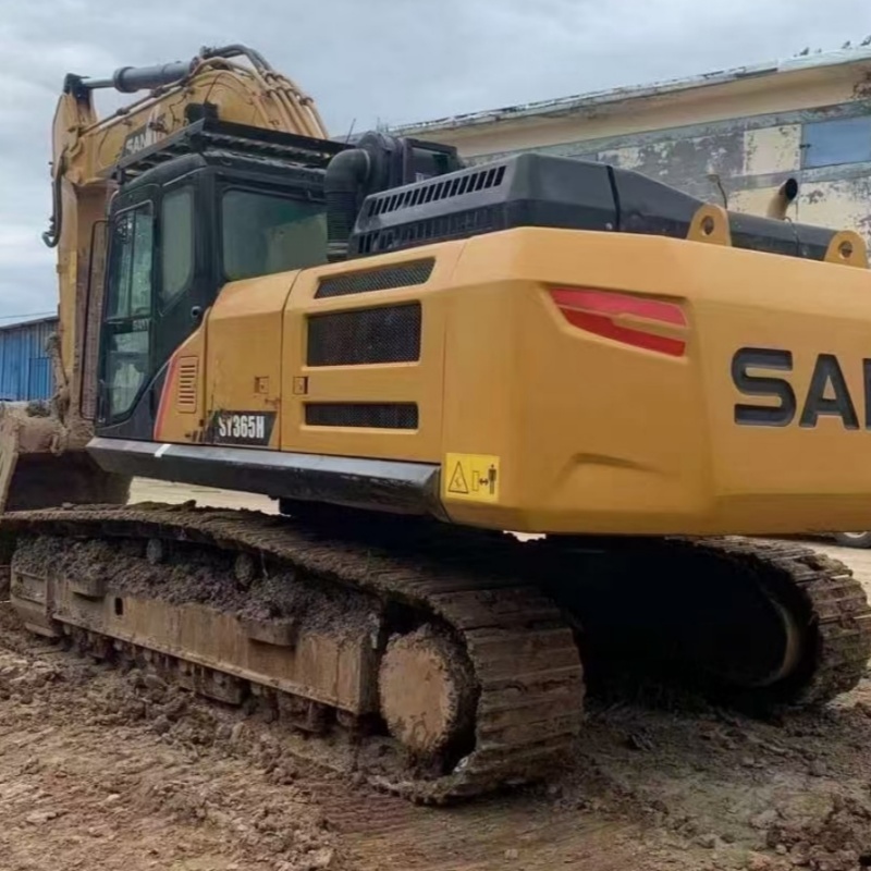 Escavadora usada Sany 365 Um assistente de confiança