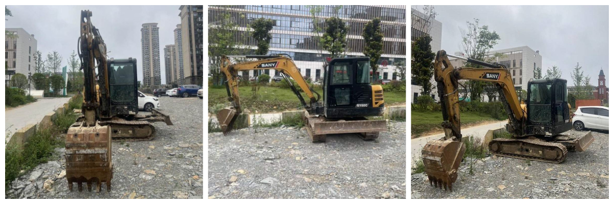 حفارة SANY SY55 صغيرة الحجم معتمدة ومستعملة حفارة SANY SY55 صغيرة الحجم معتمدة ومستعملة