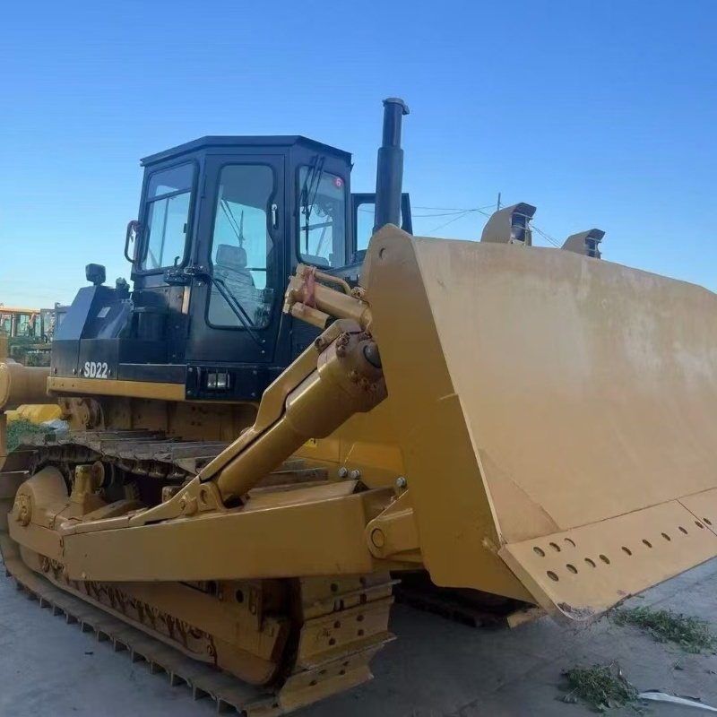 Bulldozer Shantui usado, equipo probado en el sitio