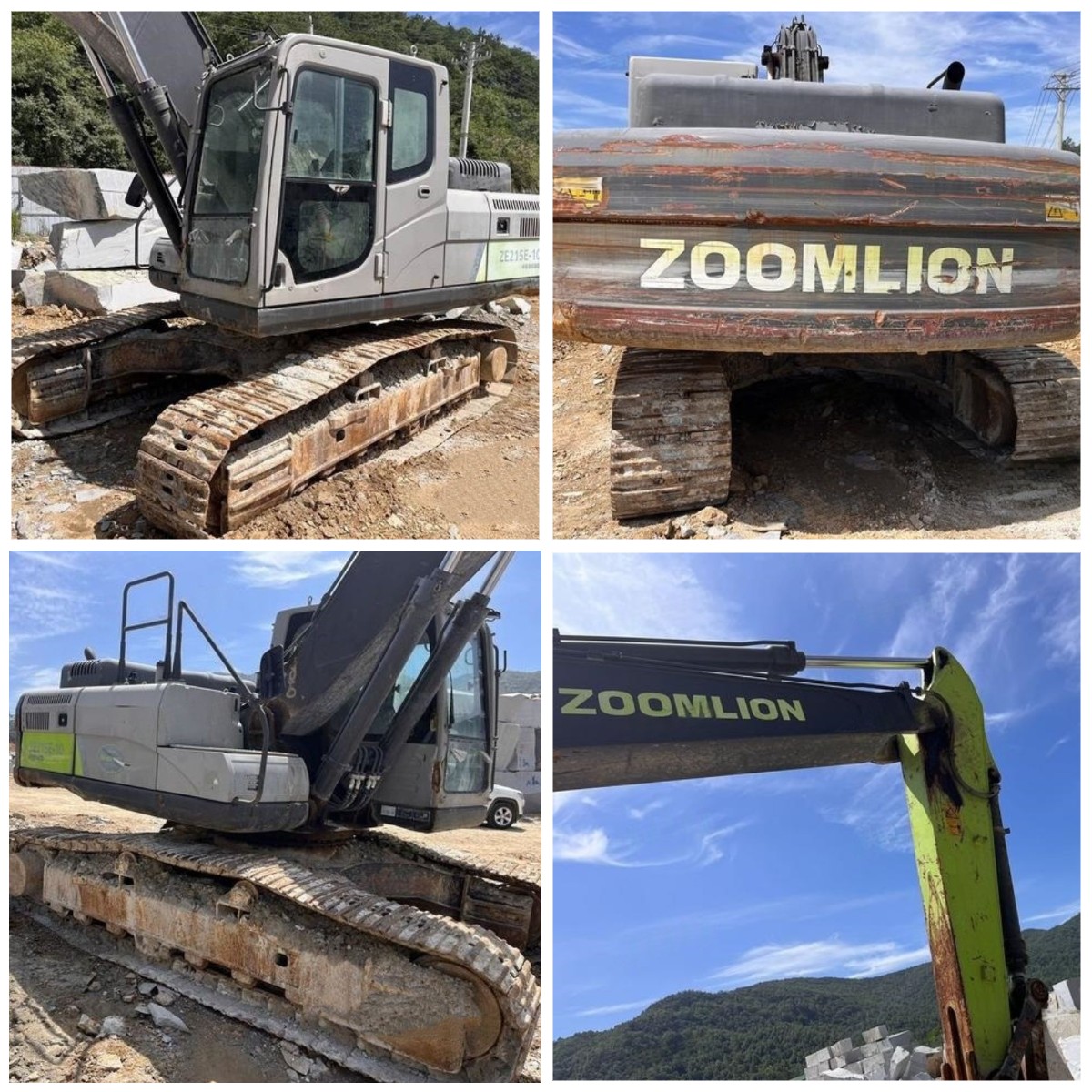 Zoomlion ZE215 Excavator Used Construction Solution